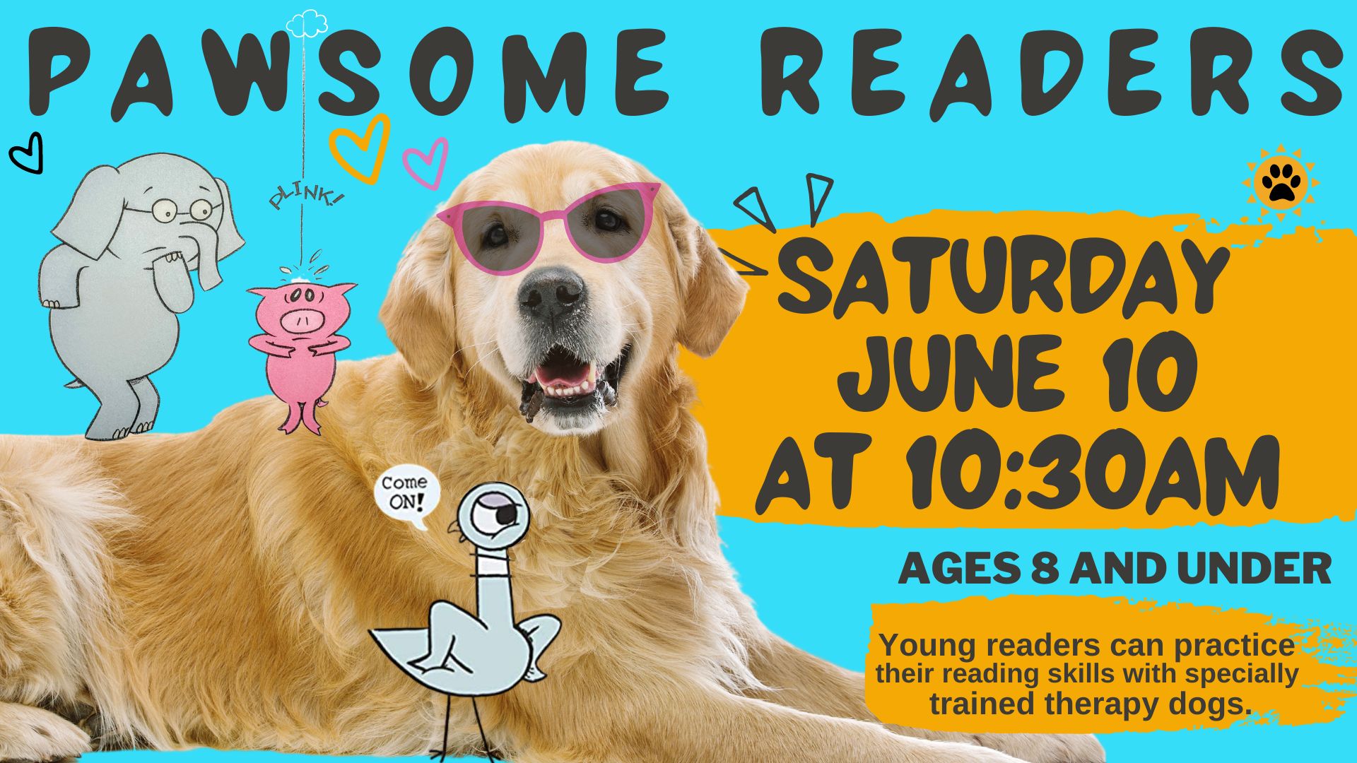 Pawsome Readers Beginning Reading Program Safety Harbor Public Library